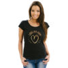 Dames T-shirt love my mom - T-code T-shirts cadeaus