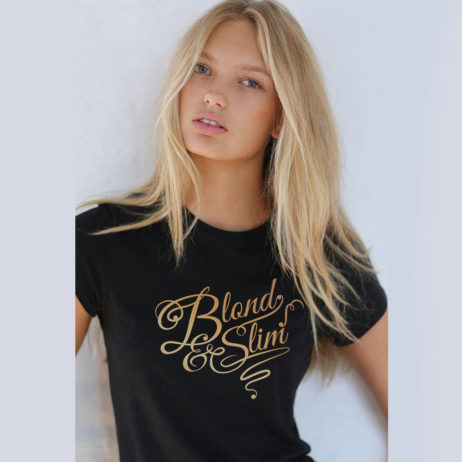 T-shirt blond & slim