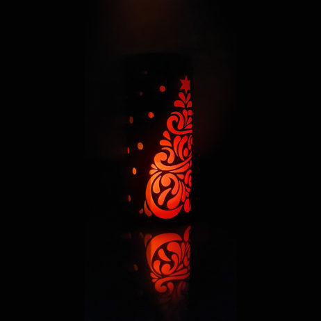 Lichtlantaarn Kerstboom - decoratie T-code woondeco & cadeaus