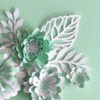 Dieser 3D-Blumenrahmen mit seinen schönen Farbkombinationen ist ein originelles Geschenk.