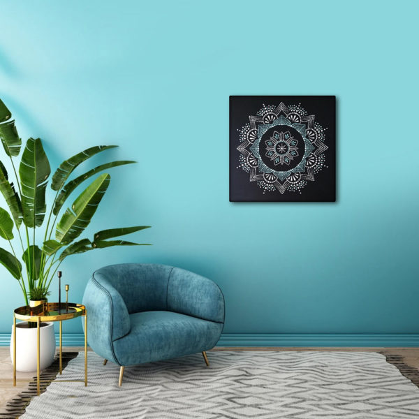 Mandala Dot Painting Art Design Muur Handgemaakt Schilderij Decoratie
